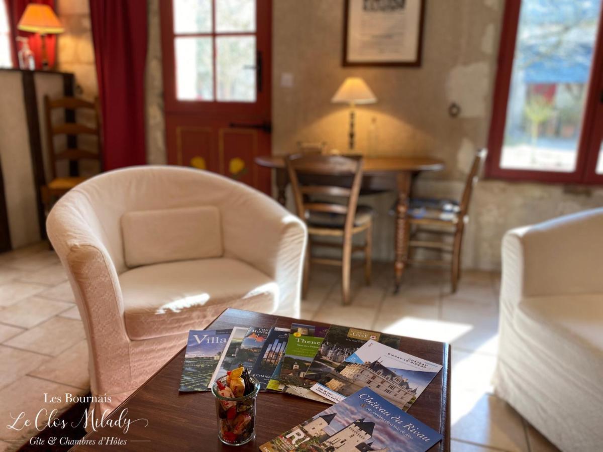 Chambres D'Hotes Les Bournais - Le Clos Milady L'Ile-Bouchard Eksteriør billede