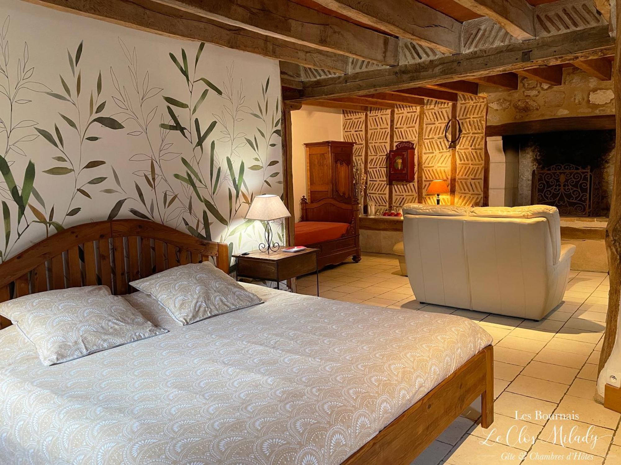 Chambres D'Hotes Les Bournais - Le Clos Milady L'Ile-Bouchard Eksteriør billede