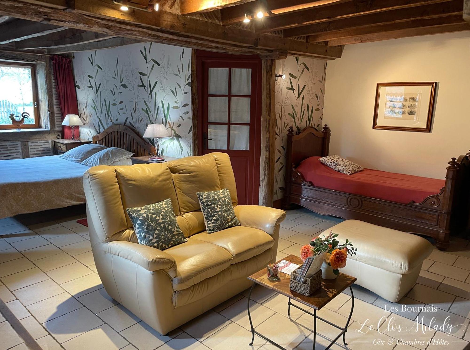 Chambres D'Hotes Les Bournais - Le Clos Milady L'Ile-Bouchard Eksteriør billede